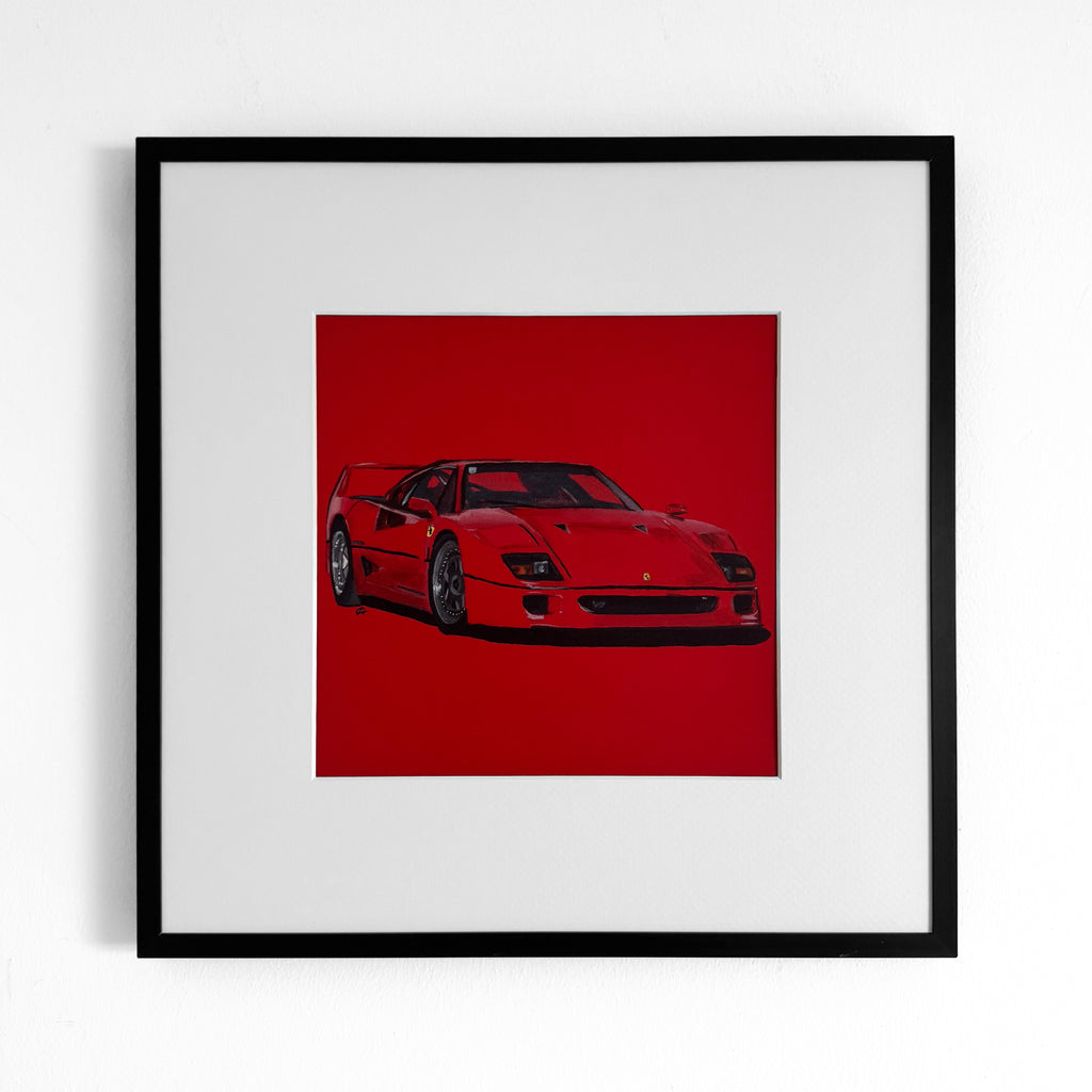 Nr. 4 - rot Print