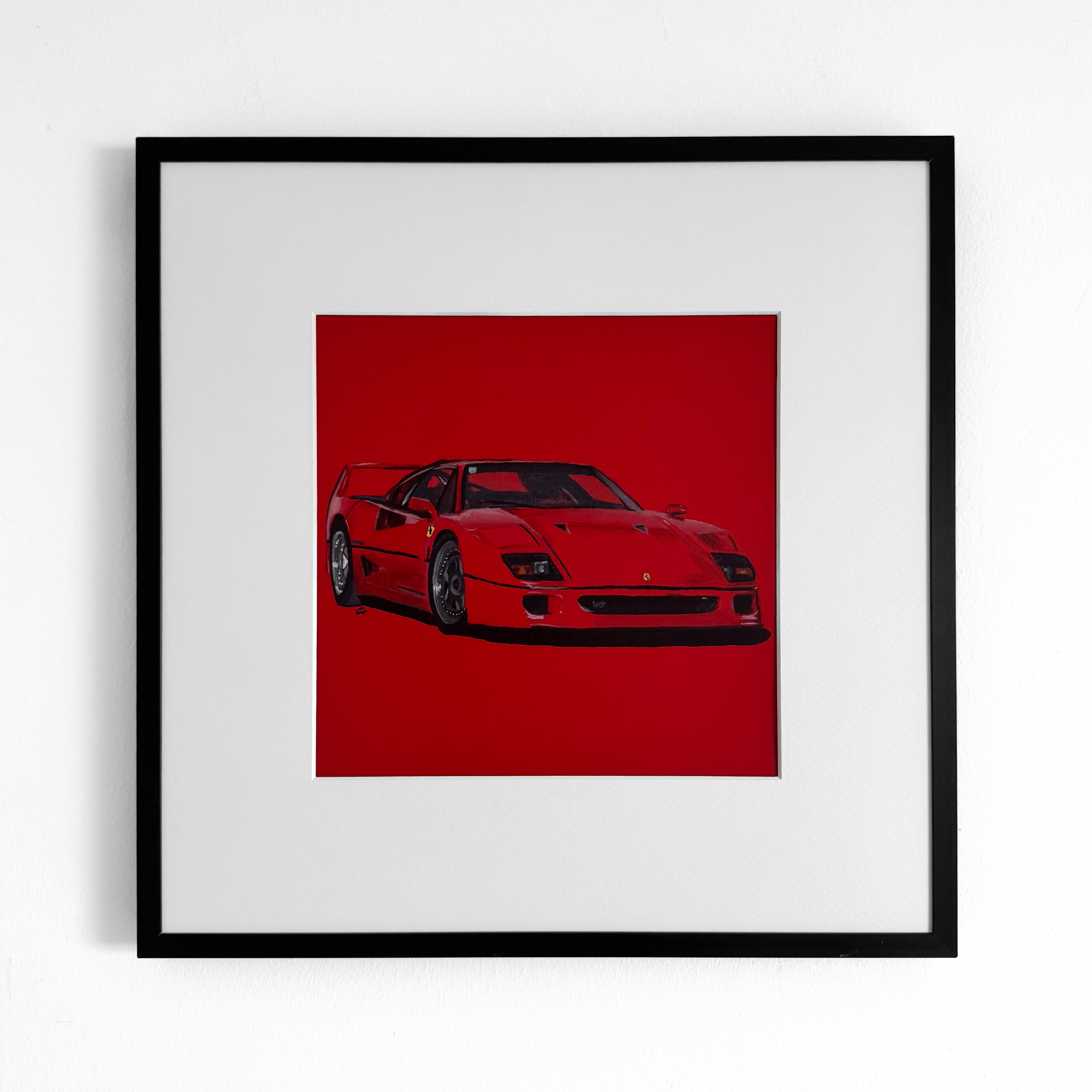Nr. 4 - rot Print
