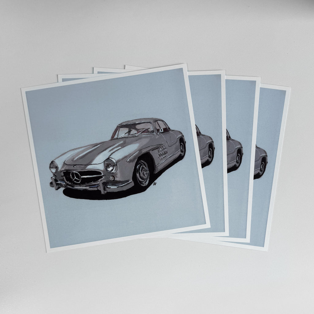 Nr. 9 - silber Print